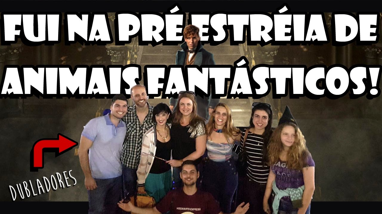 FUI NA PRÉ DE ANIMAIS FANTÁSTICOS