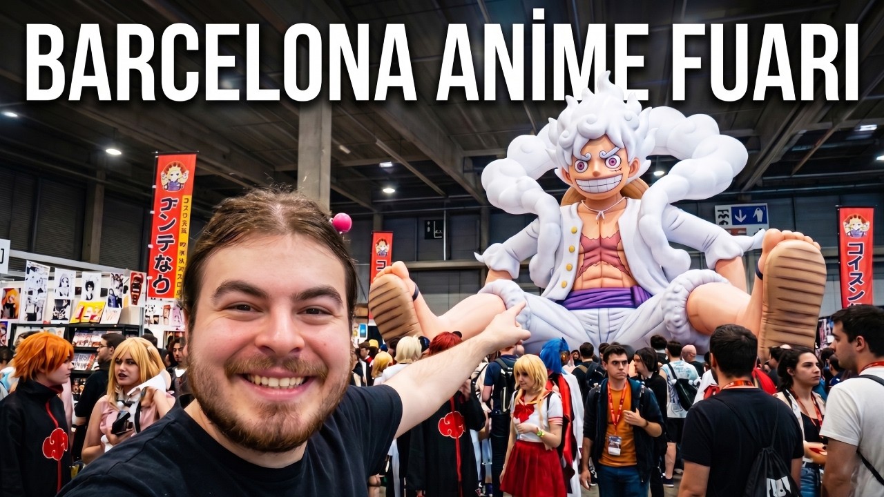 İSPANYA ANİME MANGA FUARINA KATILDIM! 😱 (Manga Barcelona 31)