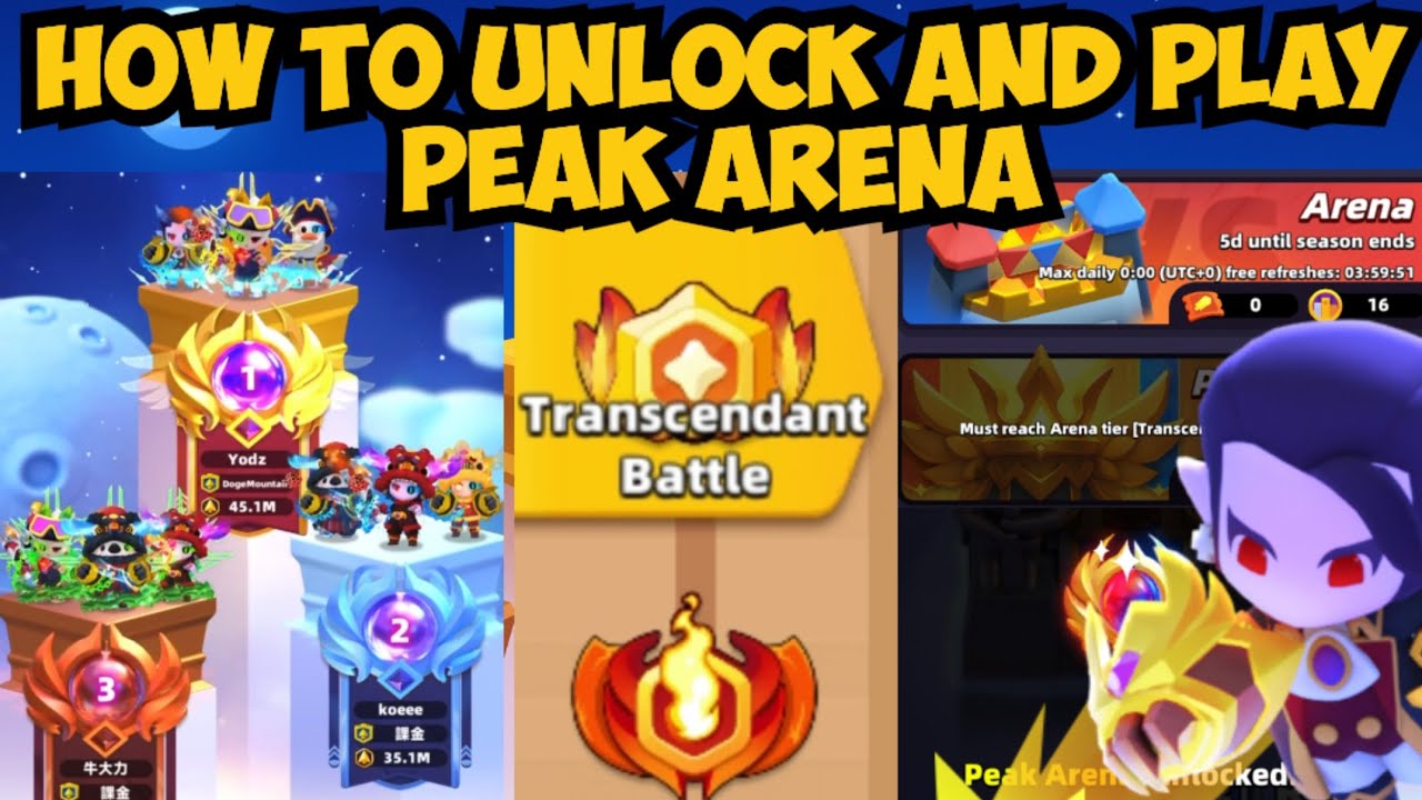 How to Unlock and Play Peak Arena | Peak Arena Beginners Guide | Archero 2