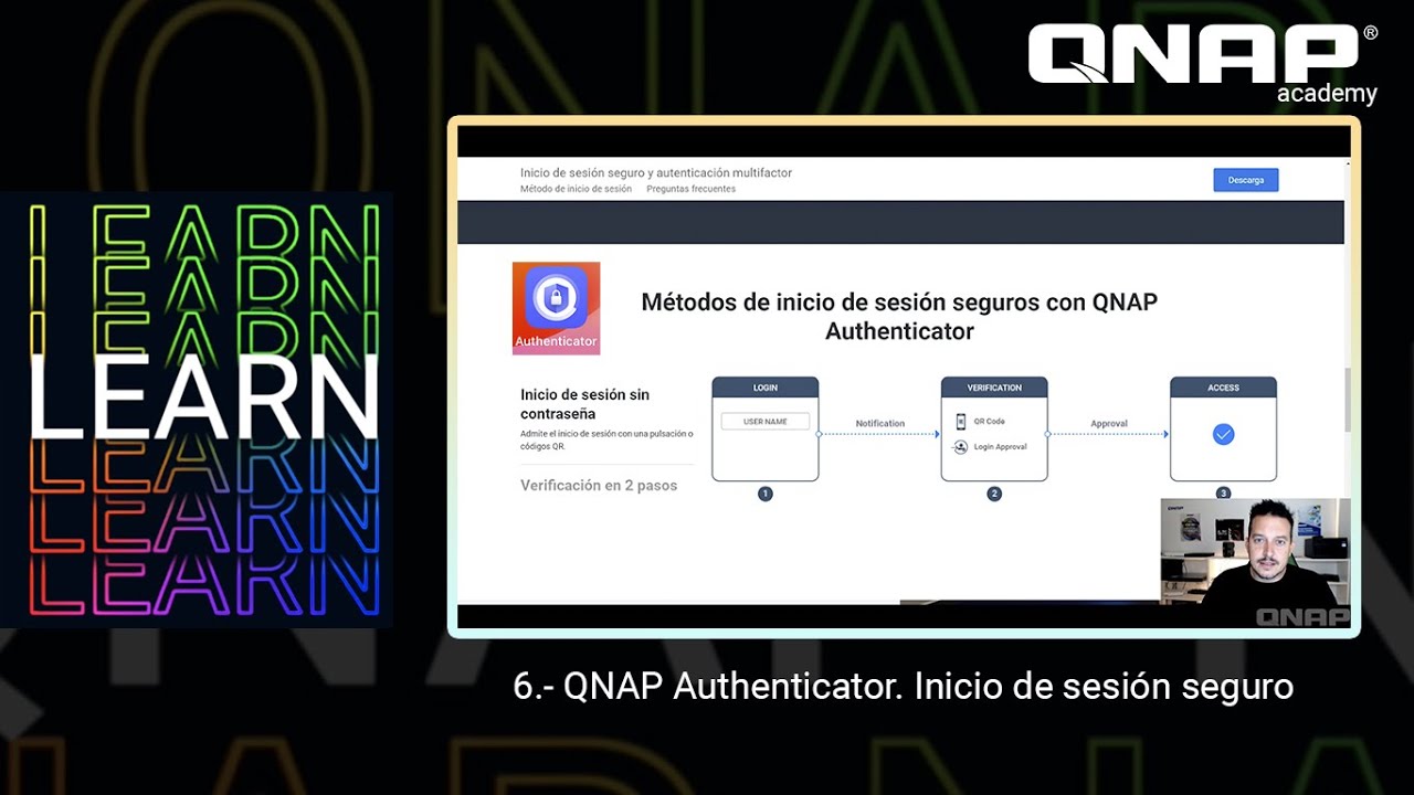QNAP Academy 1x06 - QNAP Authenticator. Inicio de sesión seguro y autenticación multifactor