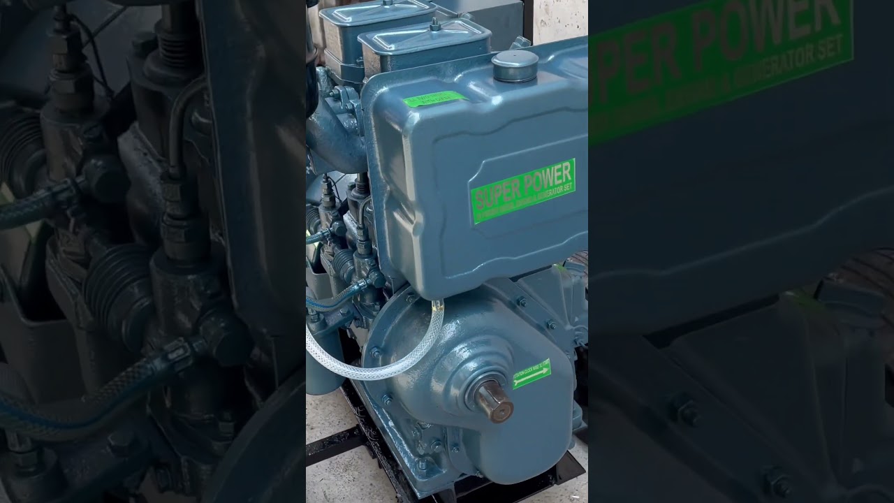 15 kw 20kva reconditioned generator set #generator #engine #dieselengine