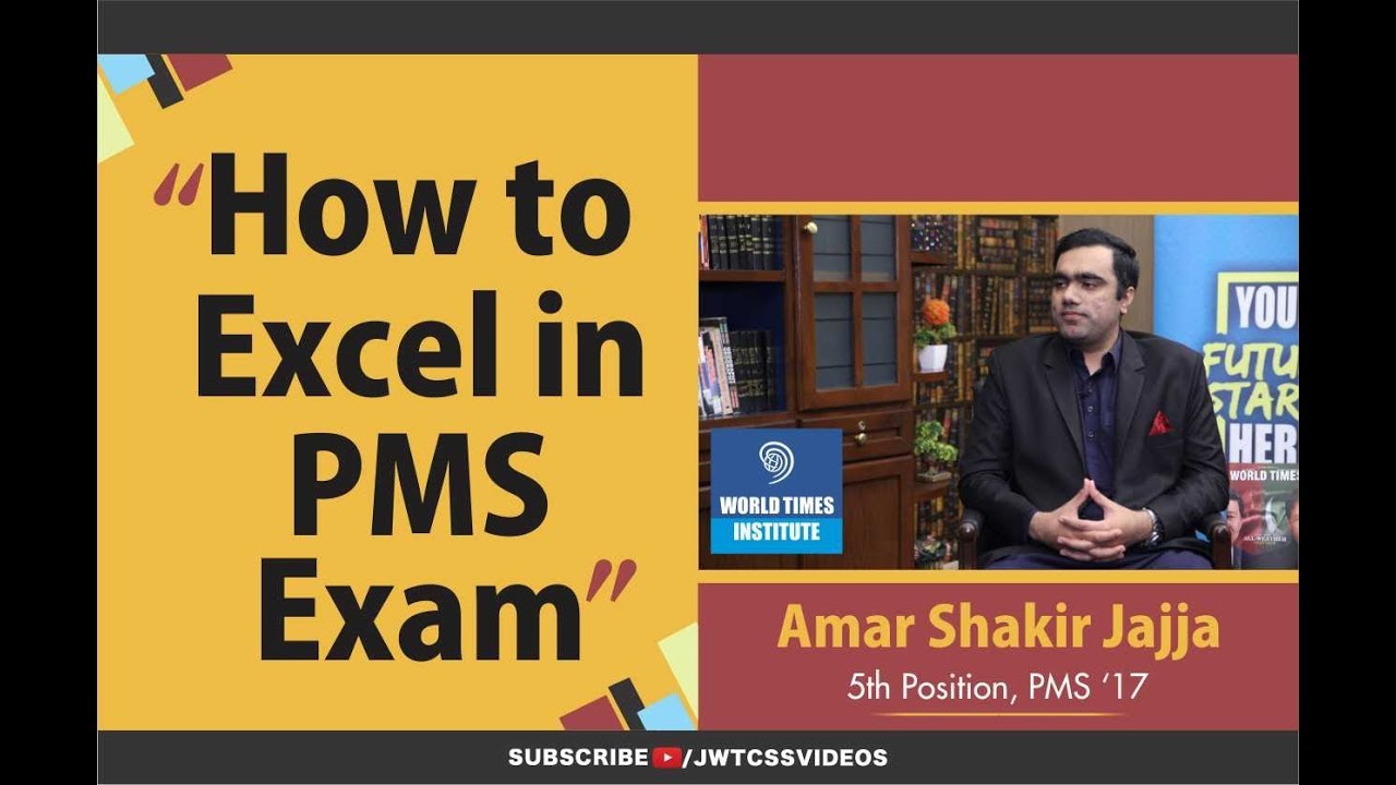 World Times Interview Series | Amar Shakir Jajja (5th position, PMS 2017)| SE 1,Ep 1| (Full Video)