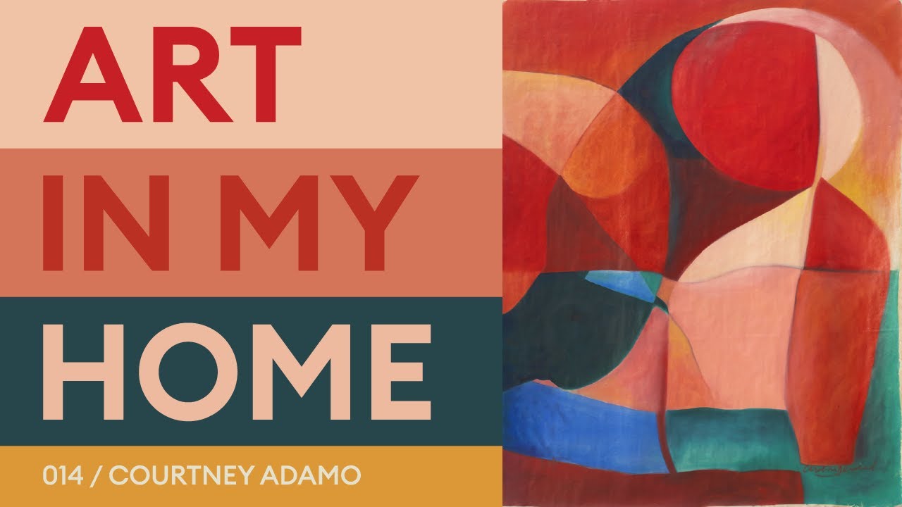 A Beautiful Bangalow Bungalow: The Art in Courtney Adamo's Home