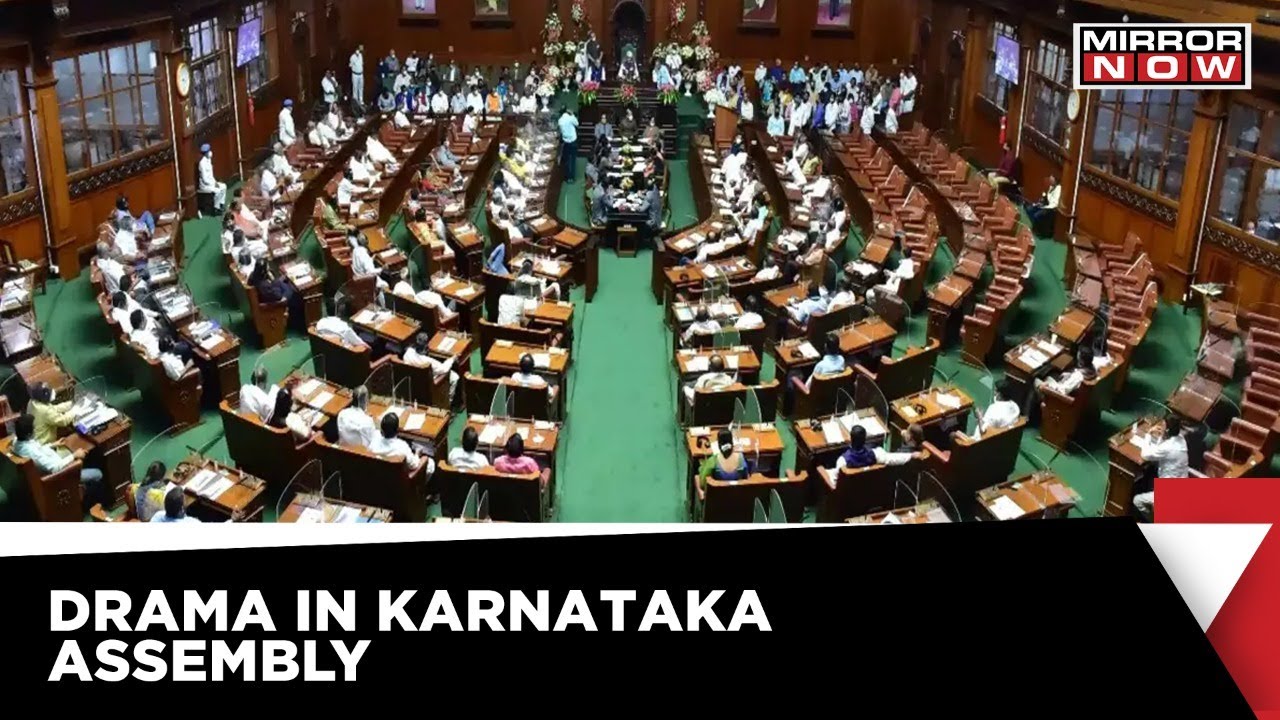 Karnataka Assembly Adjourned After Commotion Over Alleged Insult To National Flag | Latest Update