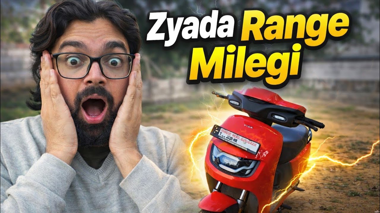 Vida VX2 Plus Mein Zyada Range Kaise Milegi? Full Guide 😱