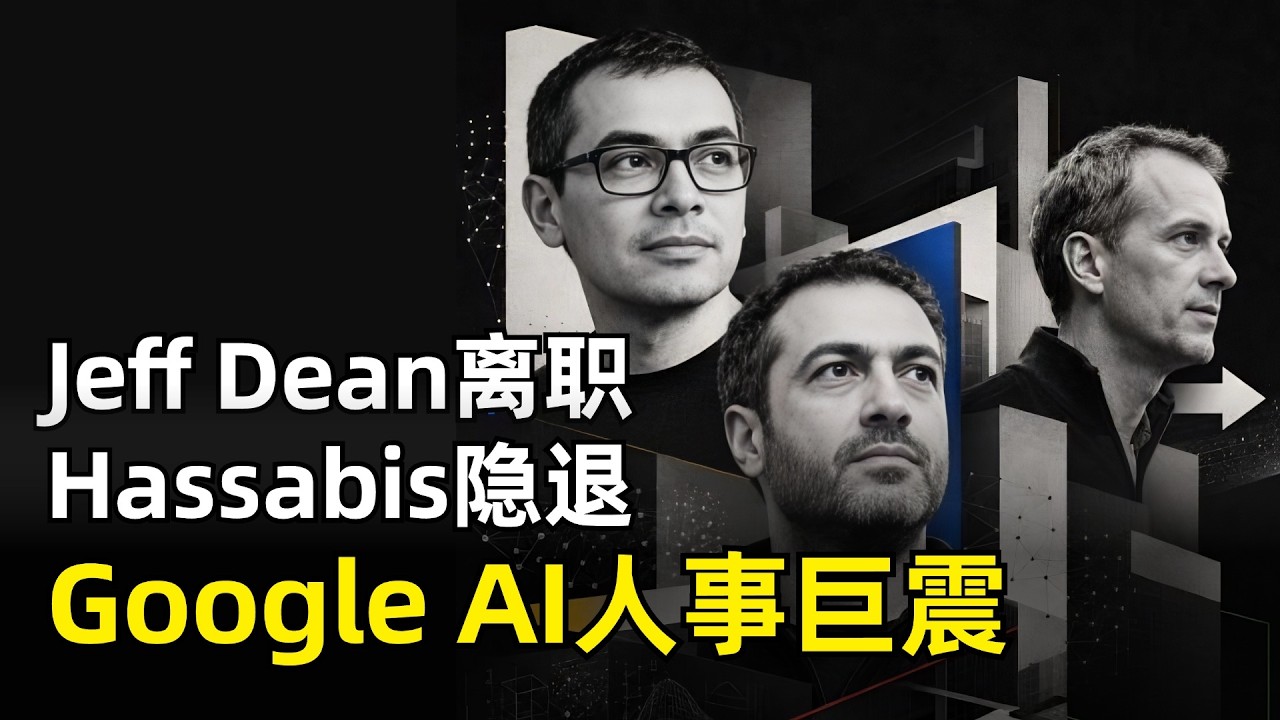 谷歌AI一夜巨震，Jeff Dean离职，哈萨比斯隐退 | Gemini | DeepMind | Discovery Loop | AI创业 | 大模型人才 | 硅谷人事 | AGI | 创新者窘境