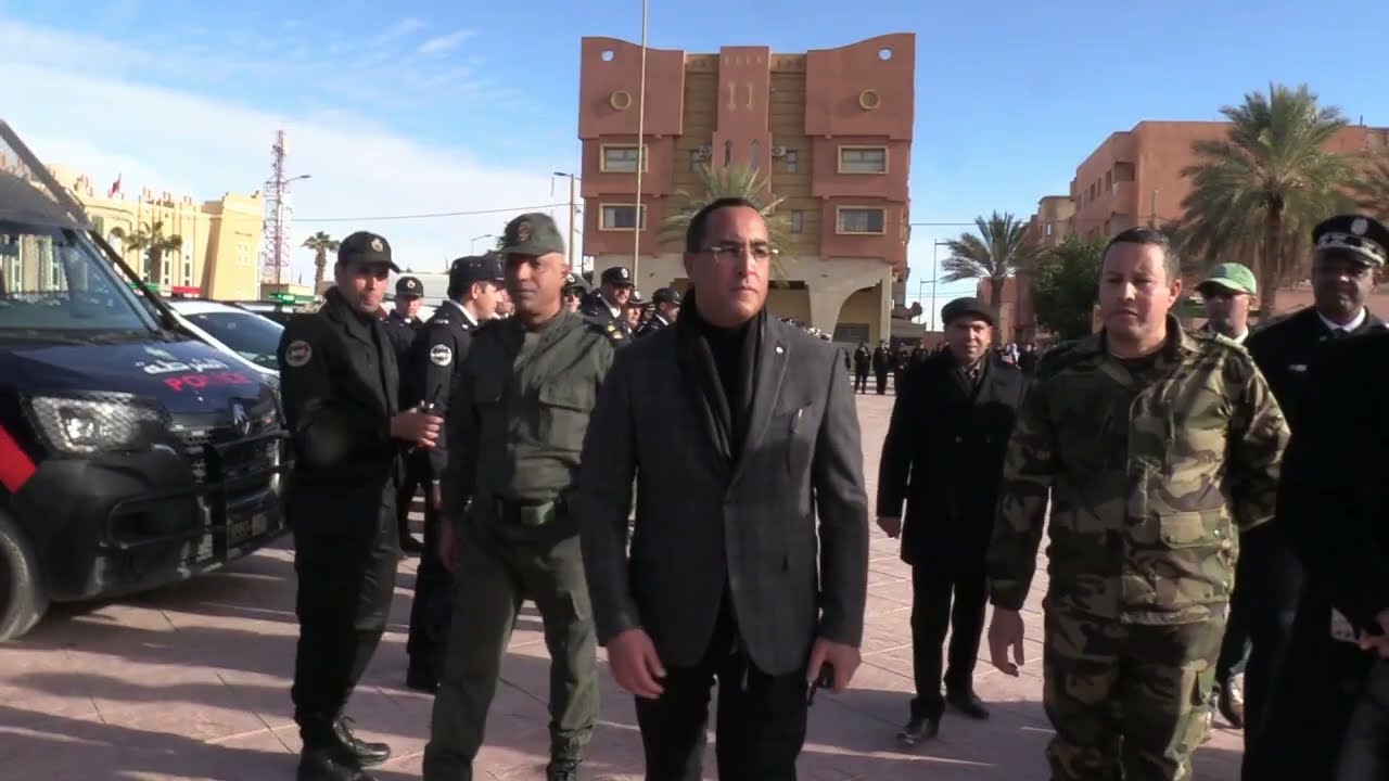 الرشيدية..تعزيزات أمنية مكثفة لتأمين رأس السنة الميلادية الجديدة 2024