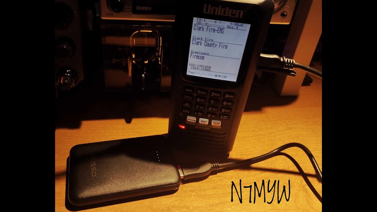 Uniden BCD 436HP scanner and Battery Packs?