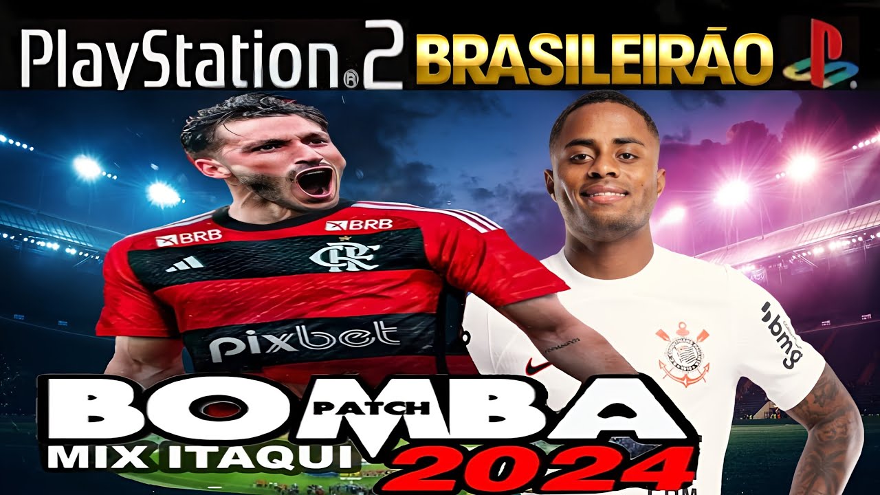 BOMBA PATCH 2024 PS2 ISO ATUALIZADO DOWNLOAD
