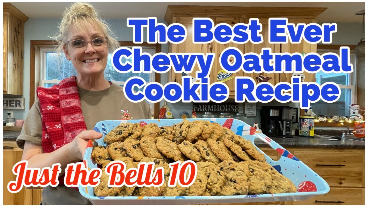 THE BEST CHEWY OATMEAL RAiSiN COOKIE RECiPE EVER 😊