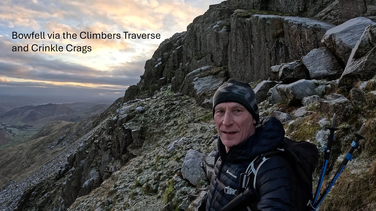 Bowfell via The Climbers Traverse and Crinkle Crags - 30.12.25 - The Lake District