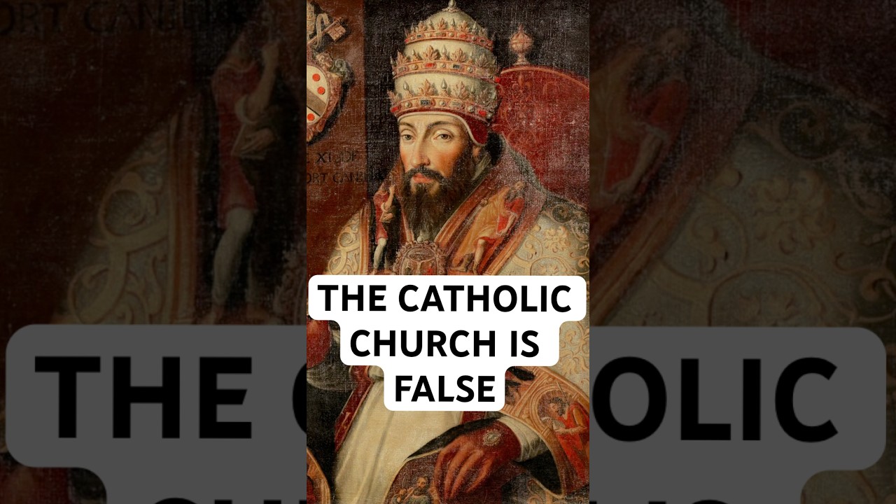 The Catholic Church is False #Jesus #God #verseoftheday  #fyp  #God #Christian #Bible #catholic