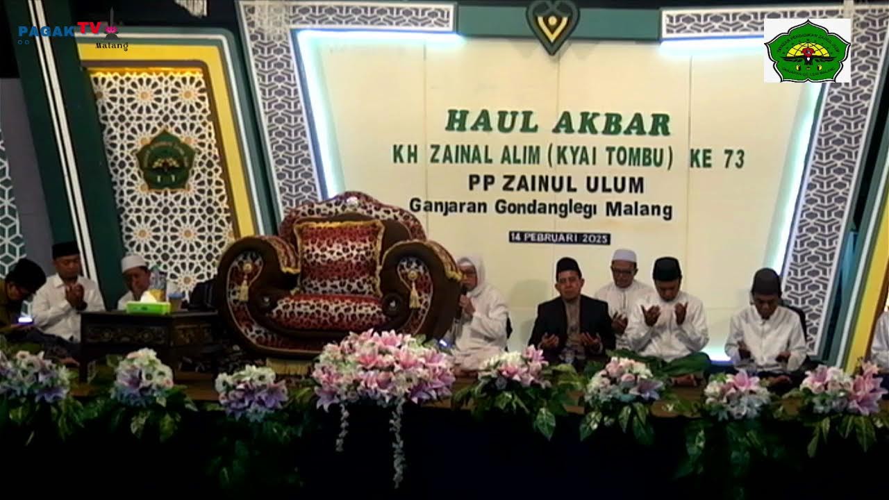 LIVE-PAGAK TV *HAUL AKBAR KH.ZAINAL ALIM (KYAI TOMBU) KE- 73 PP.ZAINUL ULUM GANJARAN GONDANGLEGI