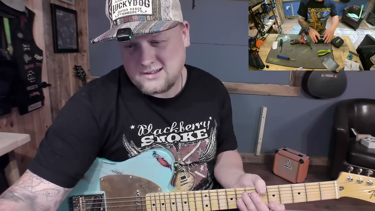 Relic Tele partscaster buildlapse and sound demo Bare Knuckle NOMADS