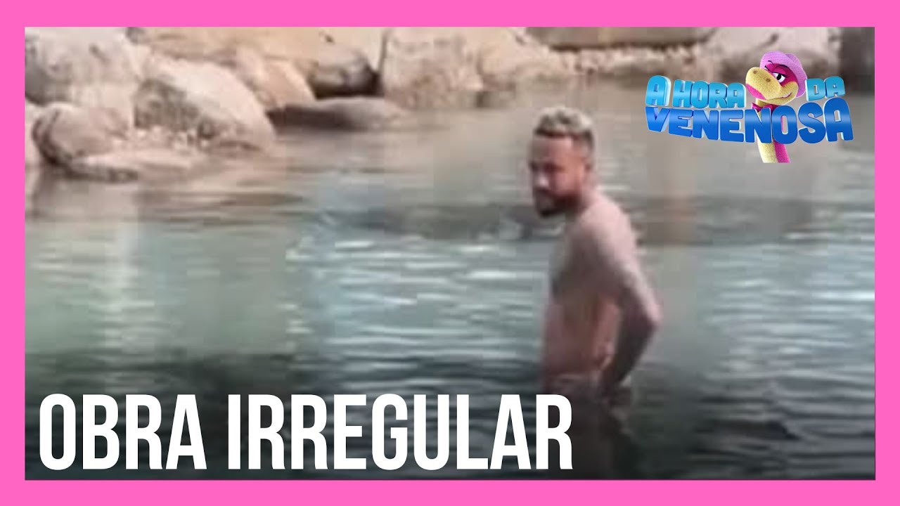 Neymar é multado em R$ 16 milhões por causa de obra em lago artificial