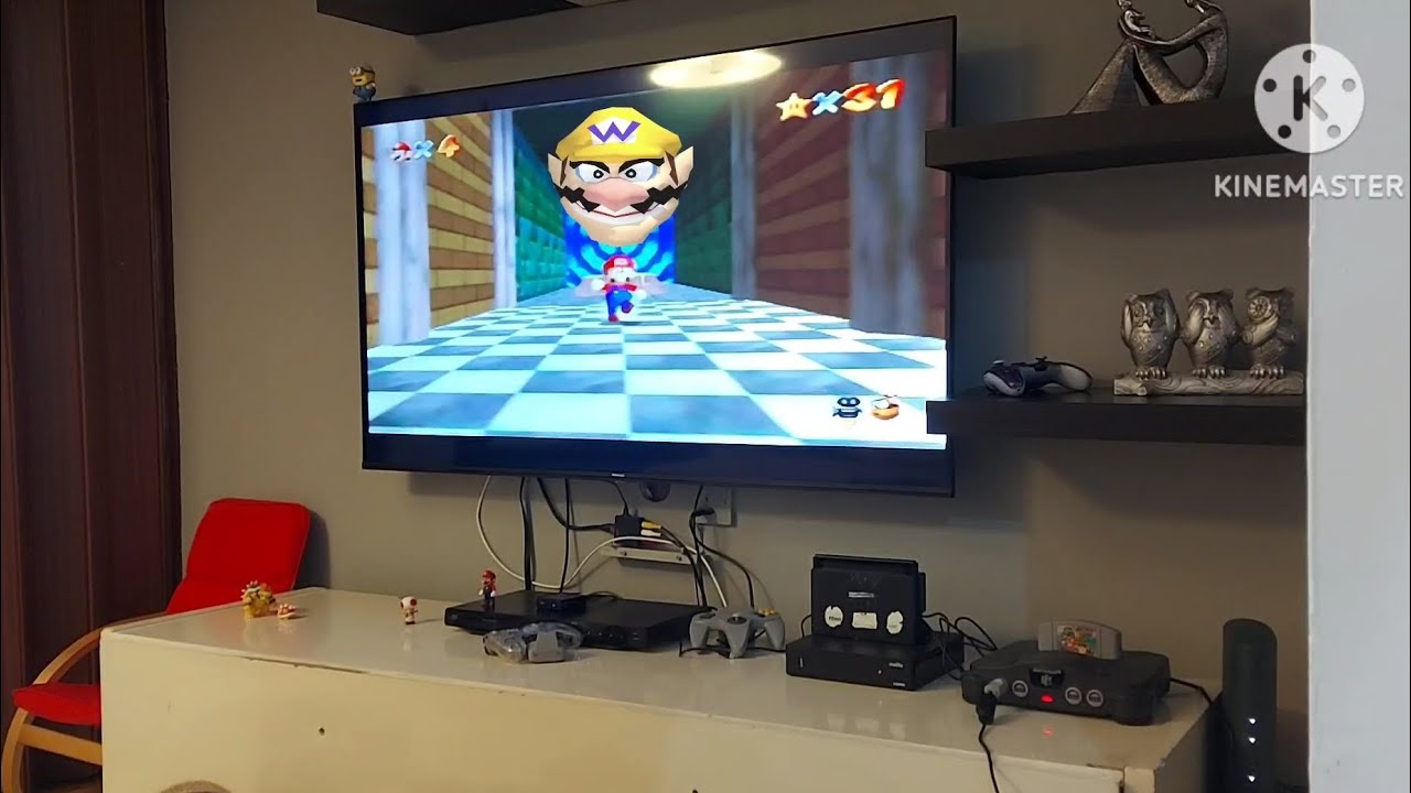 The Wario Apparition - Every Copy Of Mario 64 Is Personalised