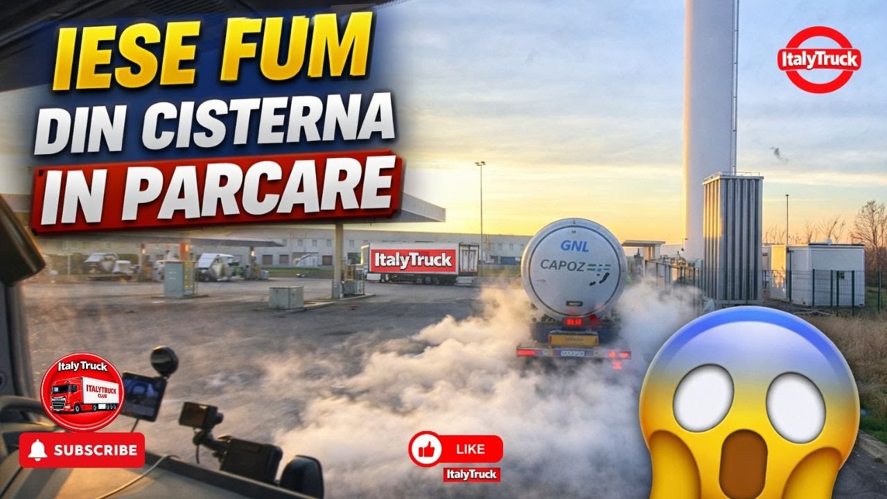 Iese fum din cisterna