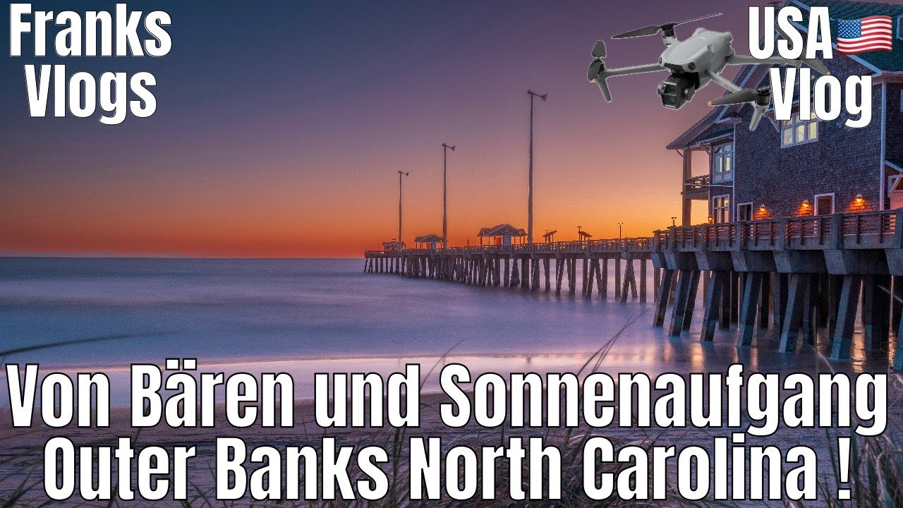 Bären, Sonnenaufgang und mehr. Roadtrip Outerbanks USA 🇺🇸 November 2025