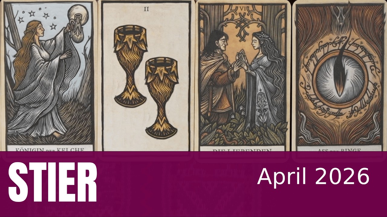 Stier🌸Mehr als nur ein kleiner Flirt April 2026 Tarot