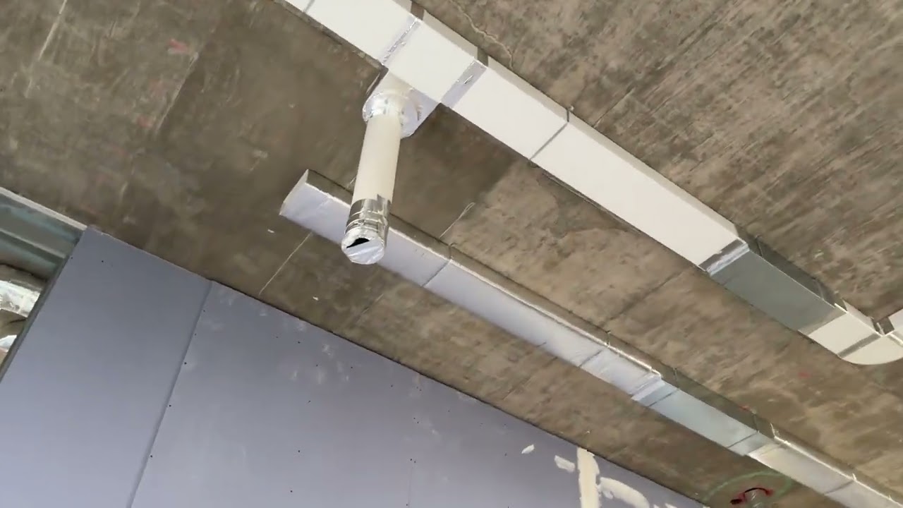 Ventilation for a big flat