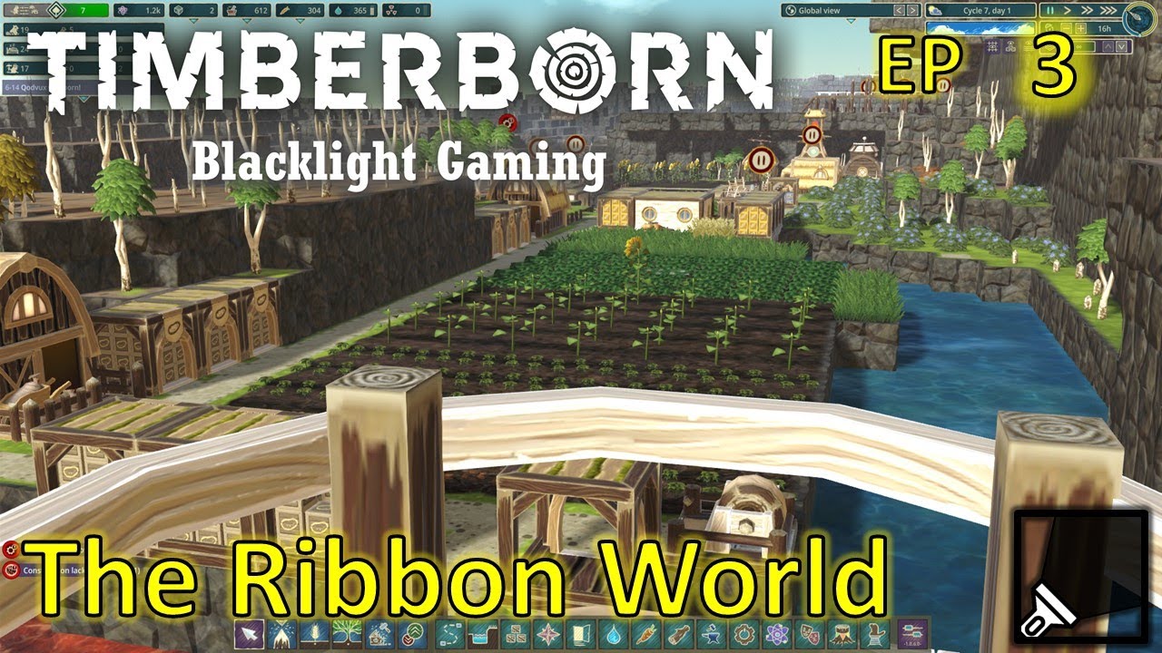 【Timberborn Experimental 1.0】 The Ribbon World Gameplay Episode 3