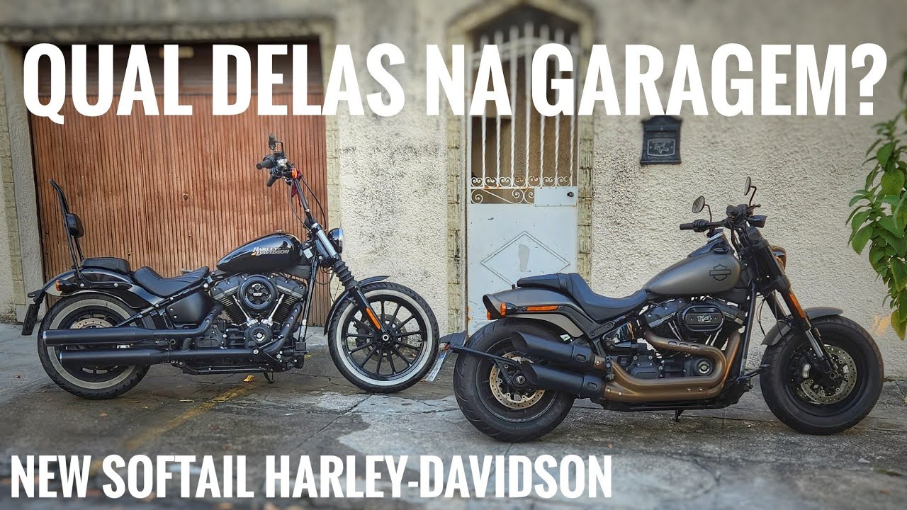 Comparando Street Bob X Fat Bob *New Softails Harley-Davidson* review
