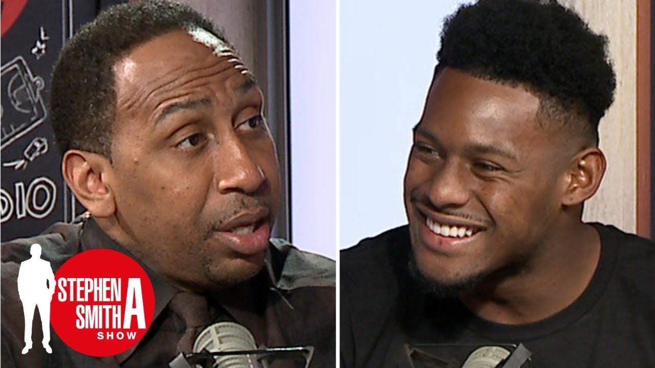 Stephen A. & JuJu Smith-Schuster discuss Antonio Brown's odd training habits | Stephen A. Smith Show