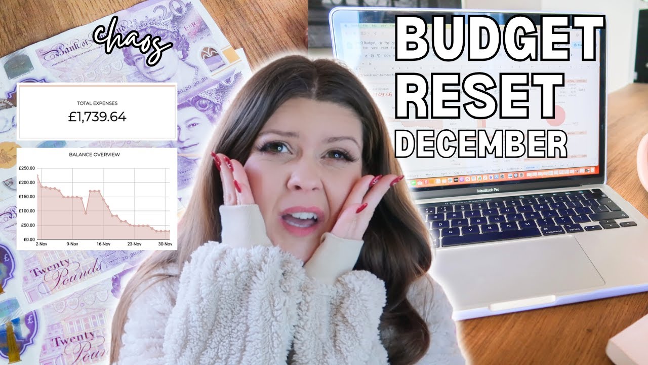 🎅🏻 December Budget Reset 2025 | getting out of debt, side hustle income & monthly budget