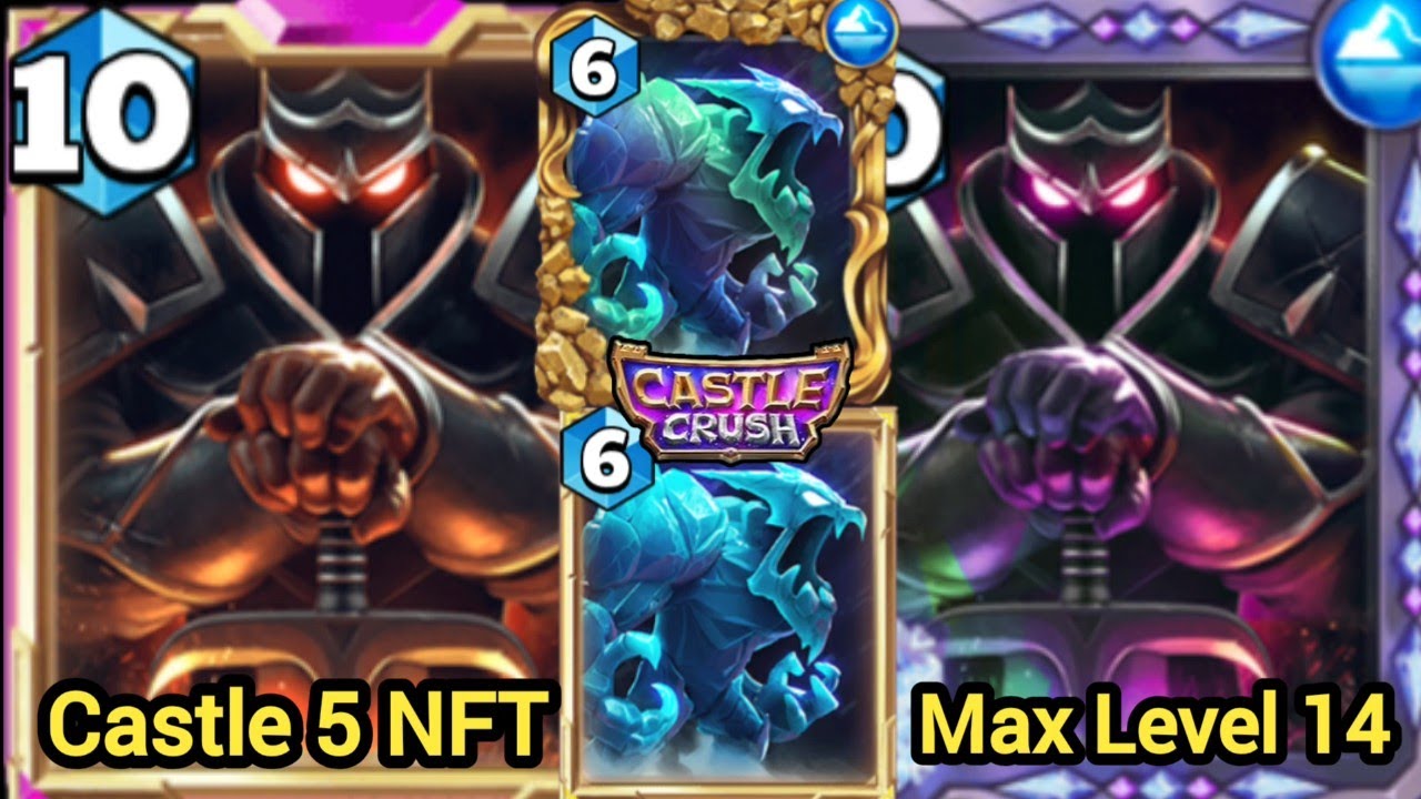 Castle 5 NFT player Vs Max Castle 14 Players! Castle Crush 