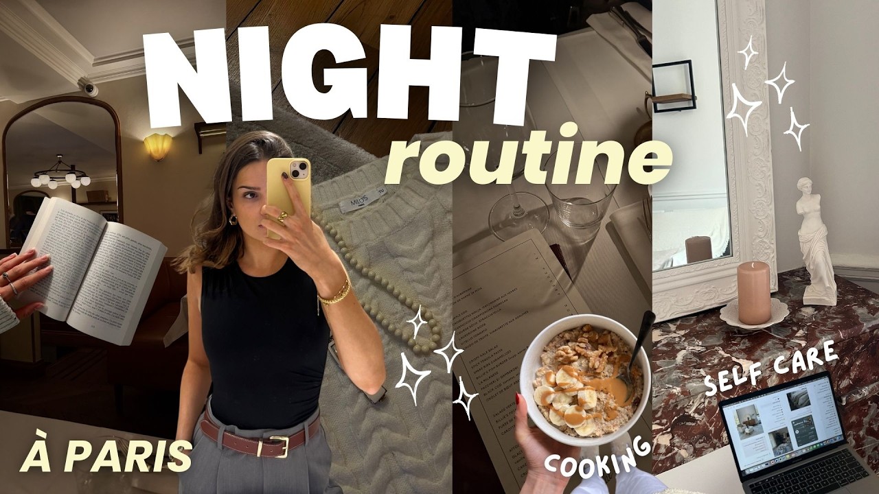 MA NIGHT ROUTINE D'HIVER 2026 (19h-22h)✨ | on passe la soirée ensemble *vlog cosy*