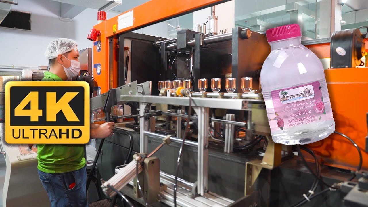 طريقة تعبئه ماء الورد / How To Package Rose flavor - 4K