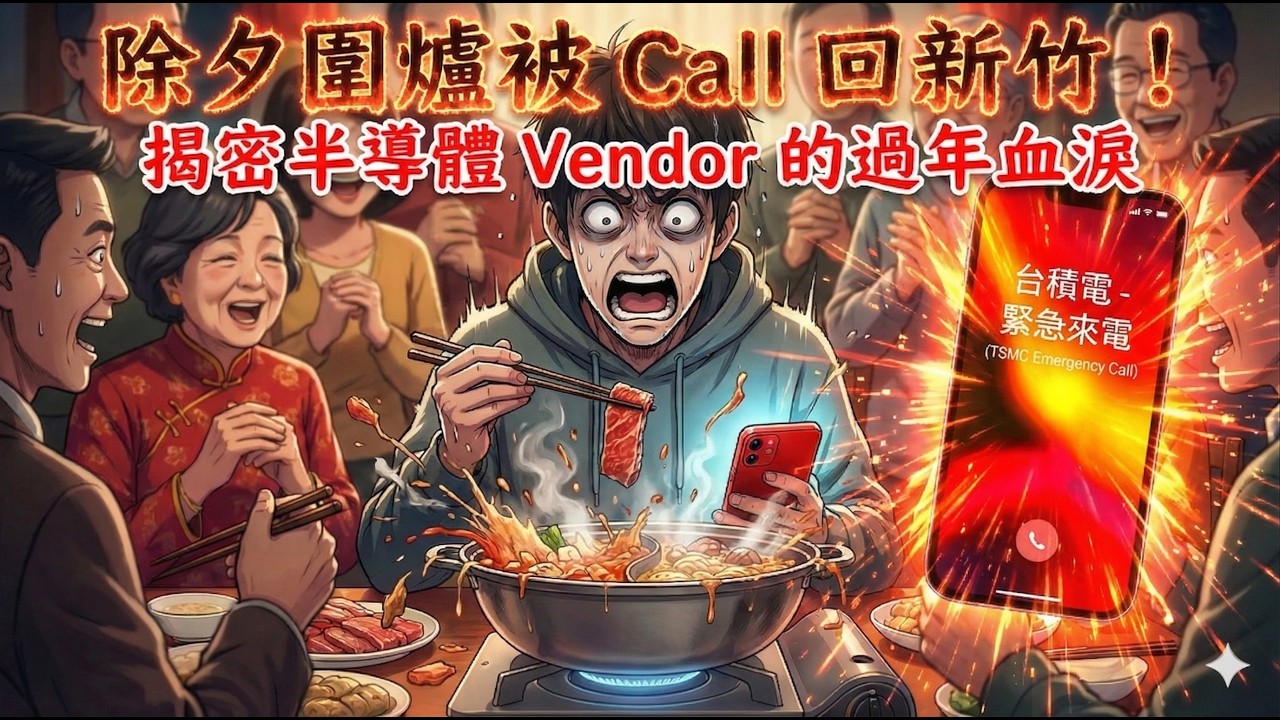 除夕圍爐被 Call 回新竹！揭密半導體設備工程師工作|下班說故事|下班真心話