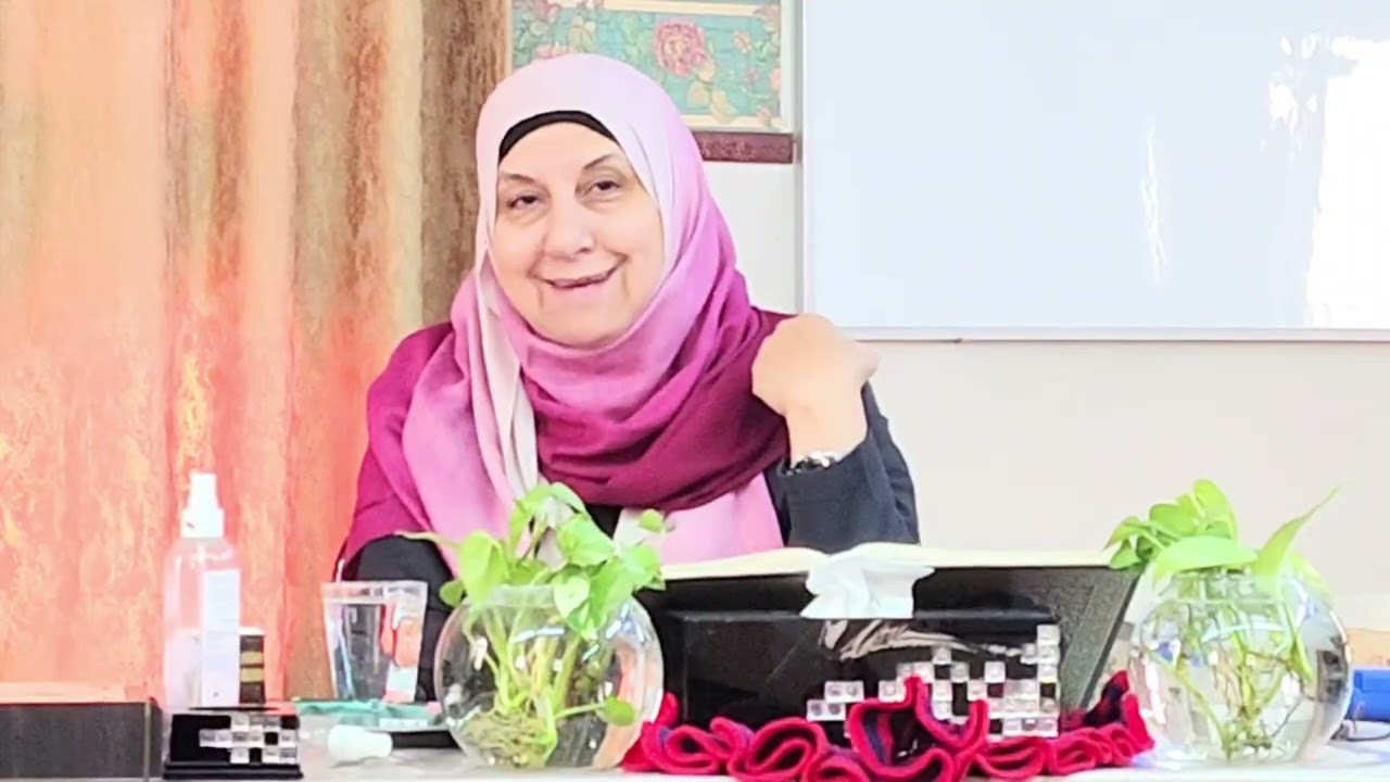 التفسير المبسط لآيات من سورة يوسف من الآية 30 إلى الآية 35.      أ / نوال عامر.