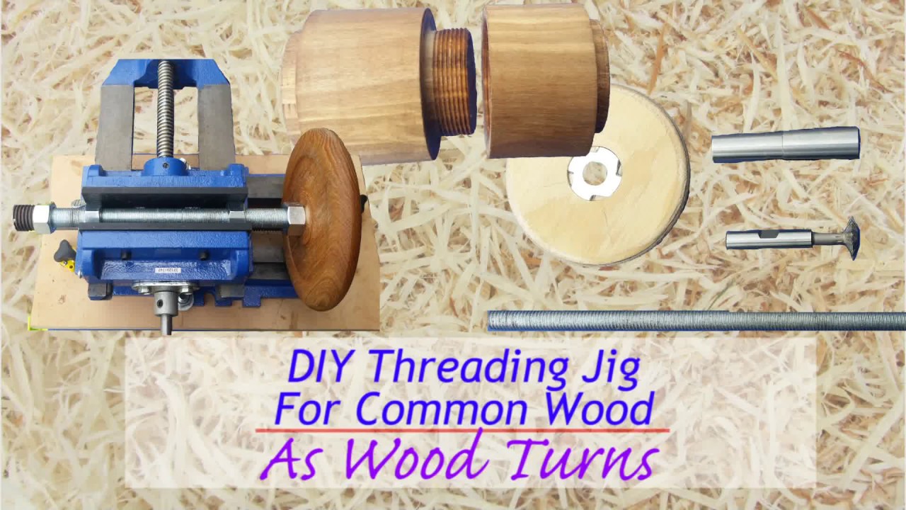 DIY Threading Jig For Common Wood