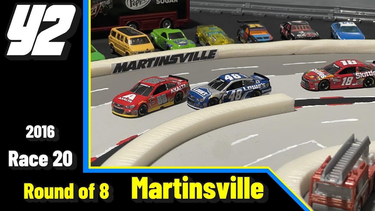 Плей-офф гонки YCS2 Race 20 в Мартинсвилле | Покадровая съёмка NASCAR