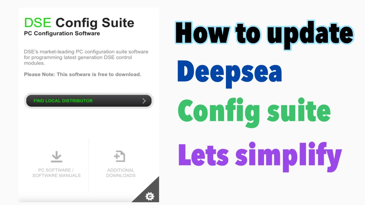 КАК ОБНОВИТЬ DEEPSEA CONFIG SUITE benzblogs