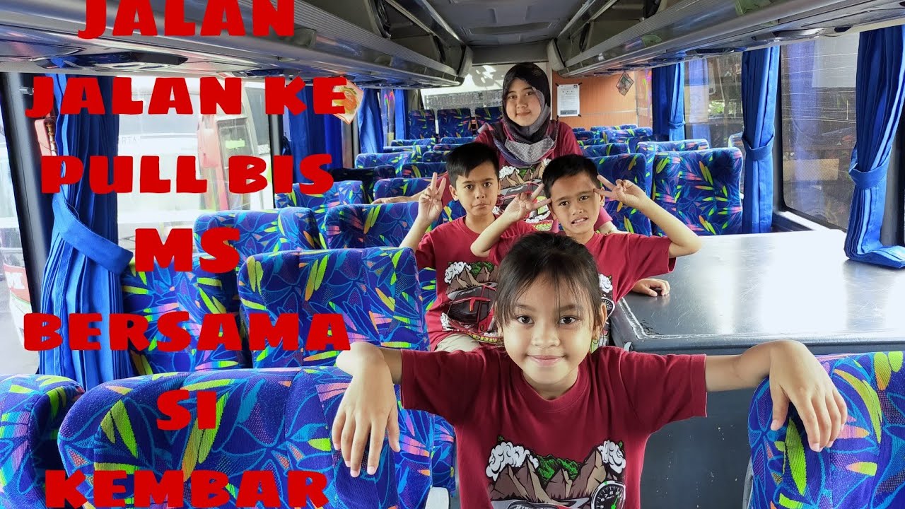 Jalan jalan ke pool bis Medal Sekarwangi bersama 