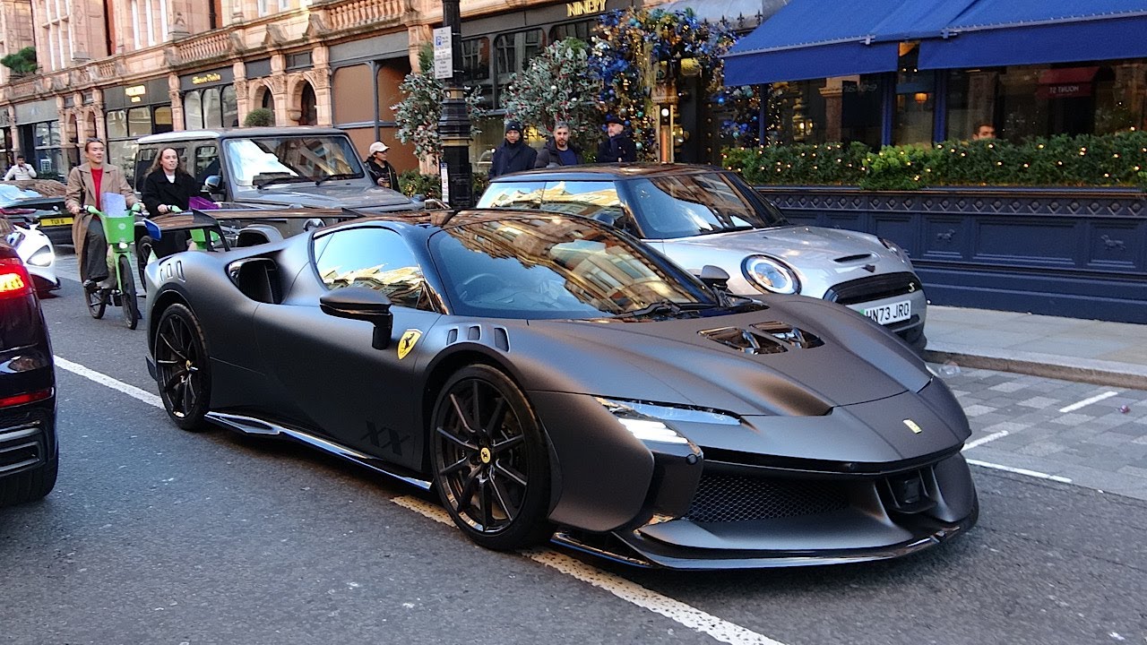 Supercars in London December 2025