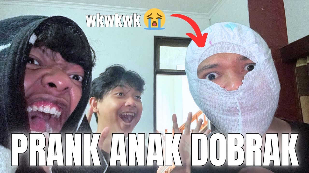 PRANK ANAK-ANAK DOBRAK HANTU WKWKW MEREKA MARAH SAMA JERE! FIFINE AMPLIGAME D6 - PRANK VIDIO