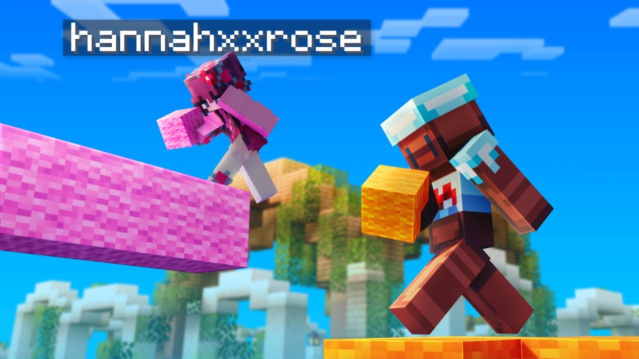 I Taught Hannahxxrose Minecraft Bedrock Edition...