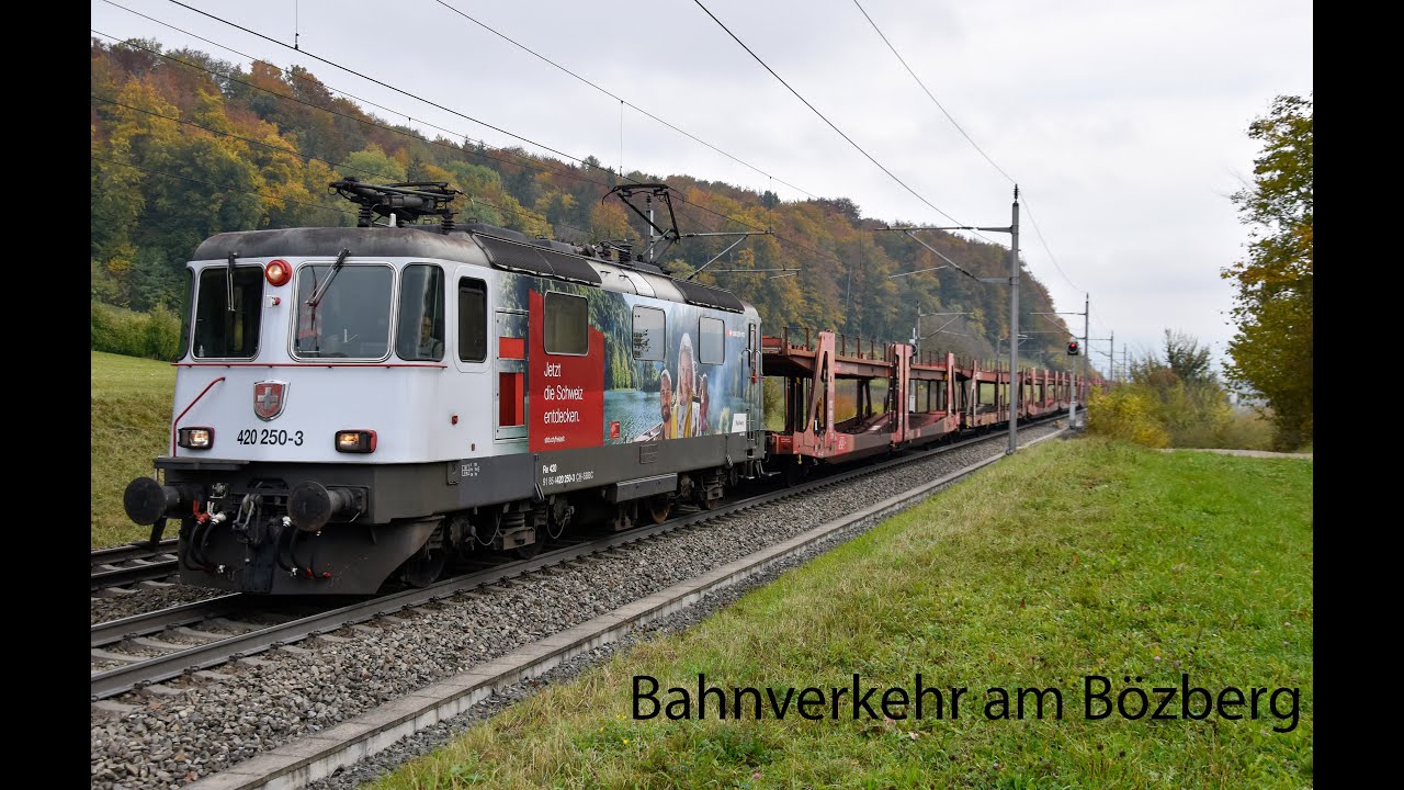 Bahnverkehr am Bözberg