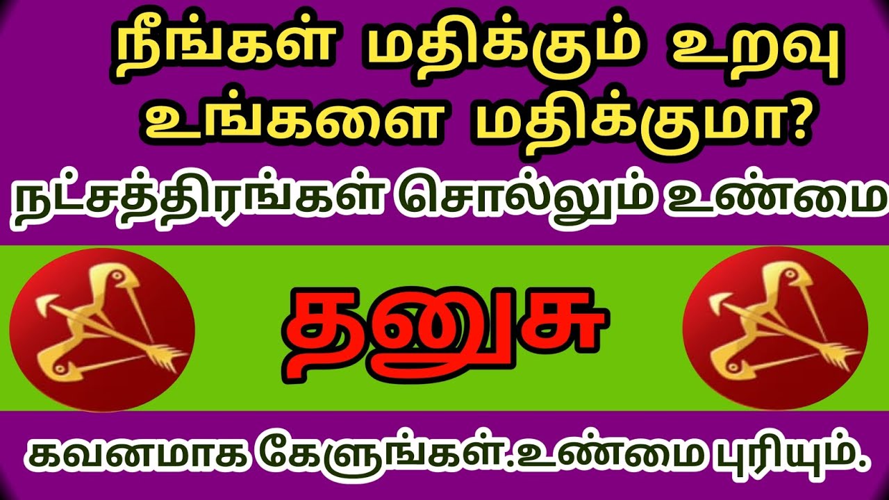 தனுசு ராசி - நீங்கள் மதிக்கும் உறவு உங்களை மதிக்குமா? நட்சத்திரங்கள் சொல்லும் உண்மை 