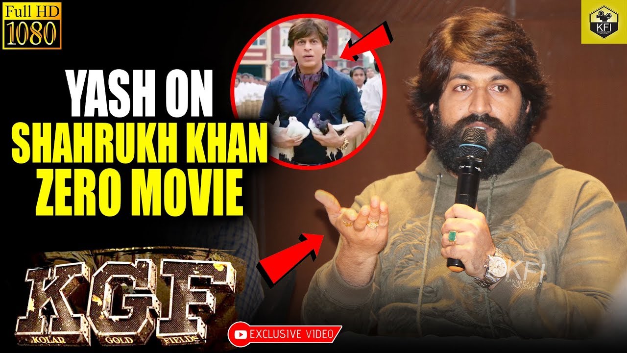 KGF VS ZERO - Yash Reaction On Releasing #KGF Movie Opposite To Shahrukh Khan #ZERO | #Yash KGF Film