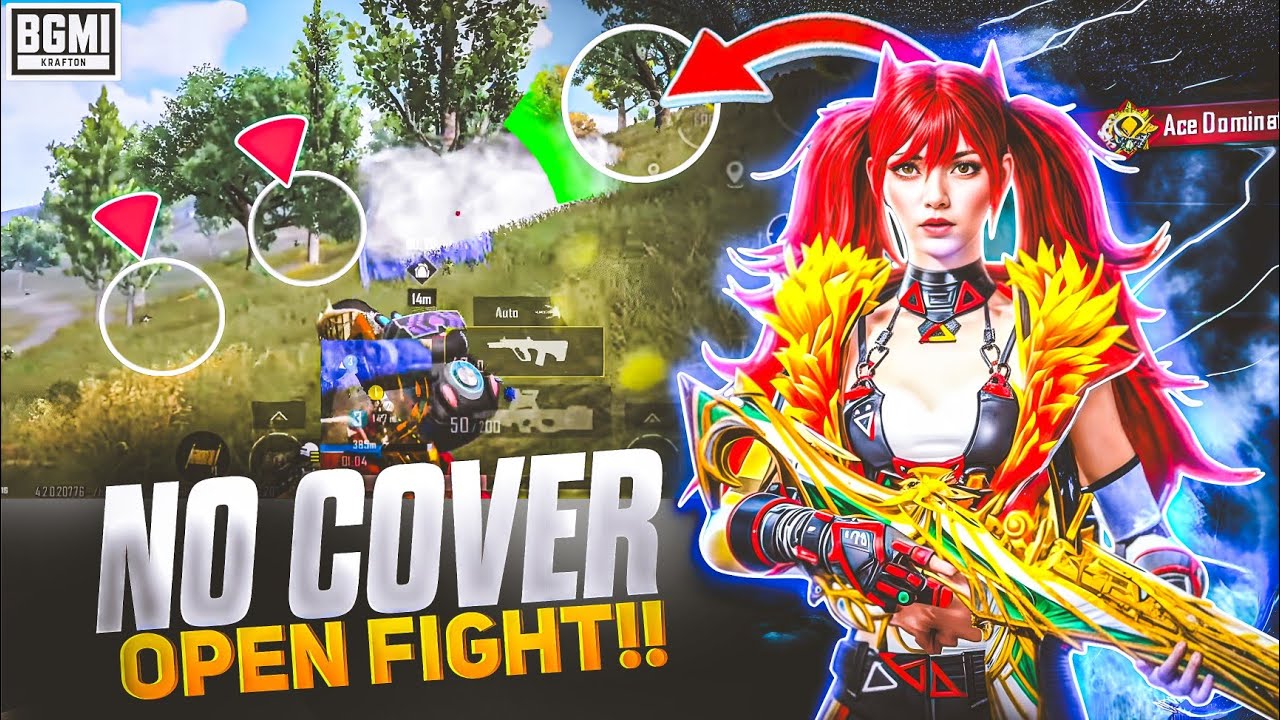 1v3 With No Cover 😱 | ACE Lobby Fight | BGMI