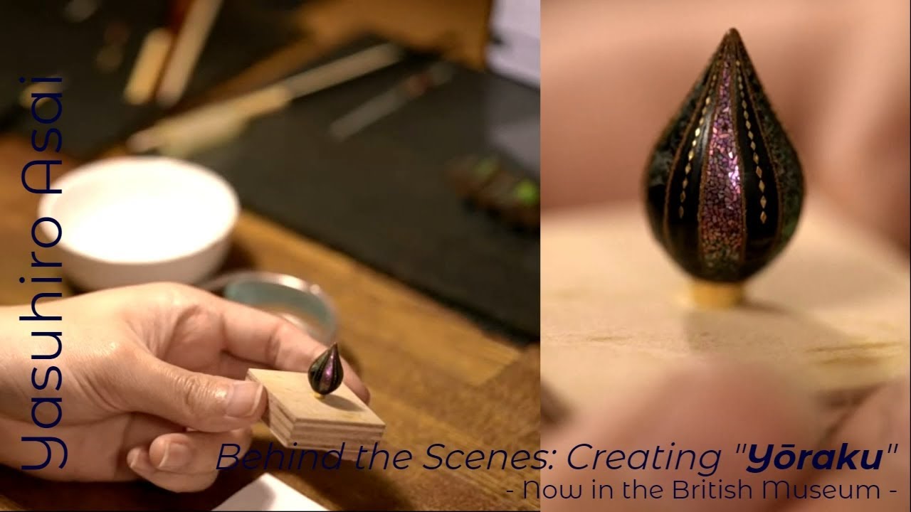 制作記録：蒔絵螺鈿香炉「瓔珞」その1 Behind the Scenes: Creating 
