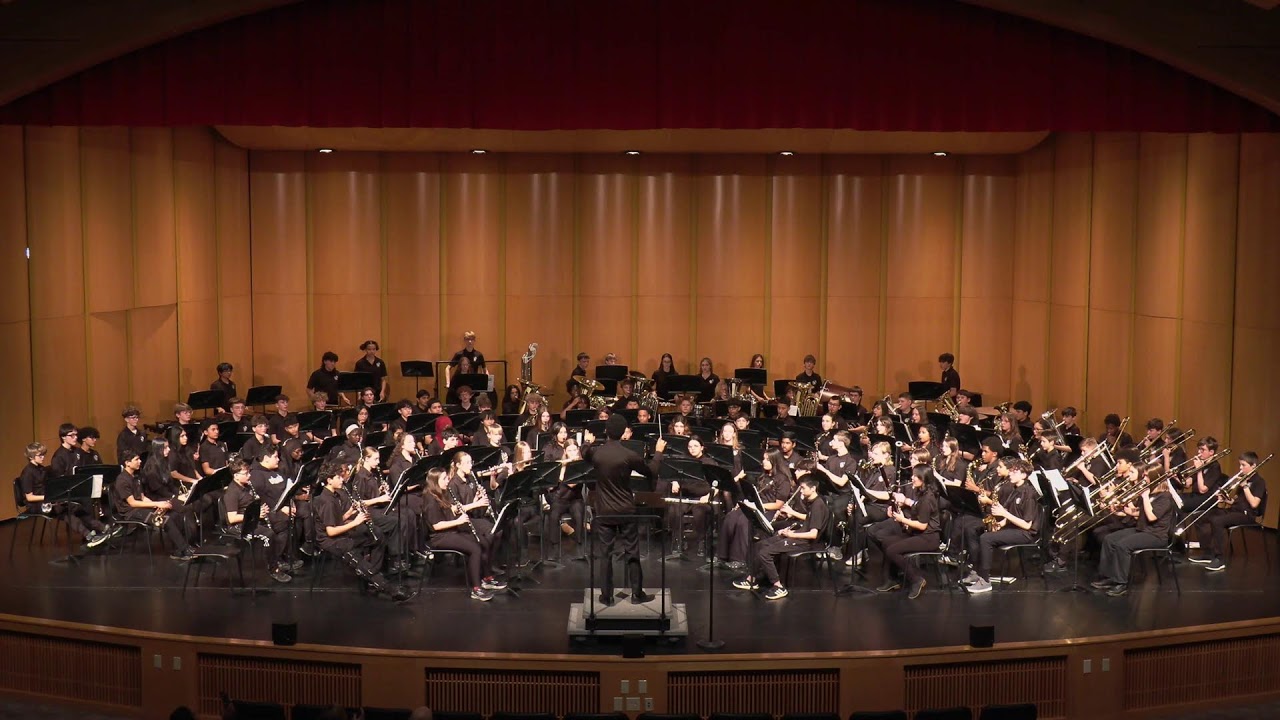 2/19/26 7PM 8th Grade Combined Band Concert - Patrick Marsh, Central Heights, Prairie View