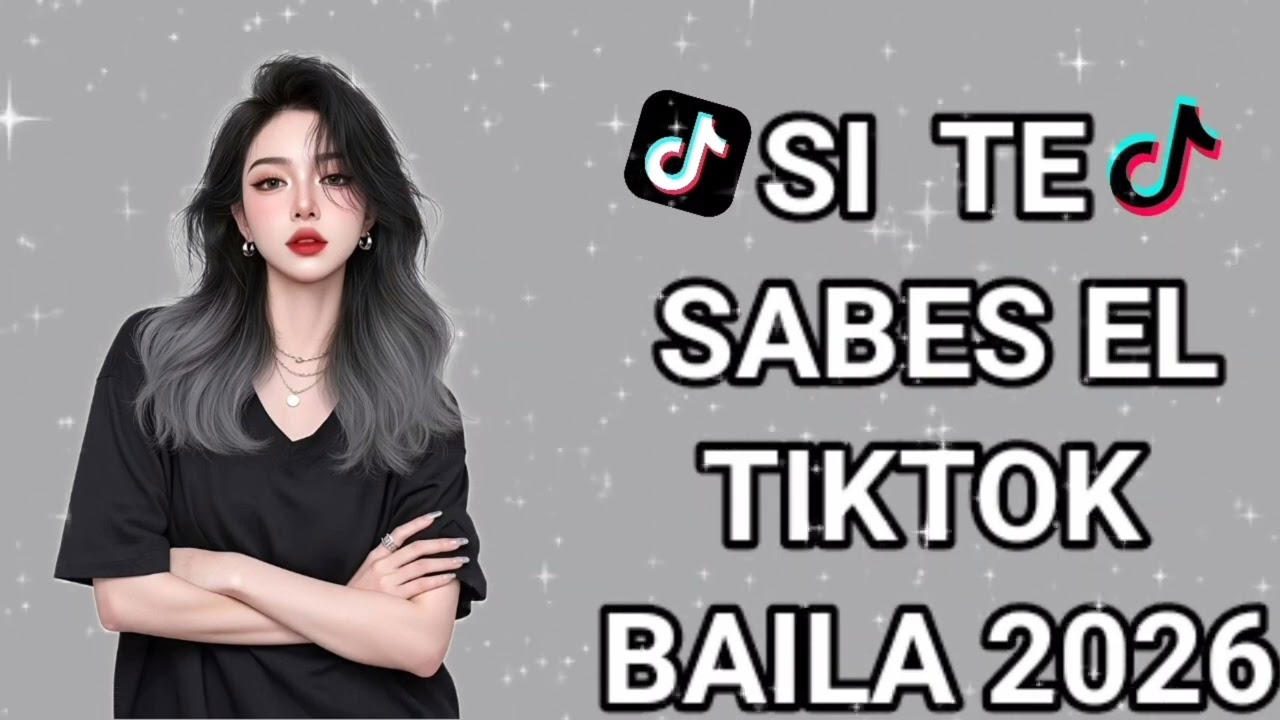 SI TE SABES EL TIKTOK BAILA 😍 2026! 