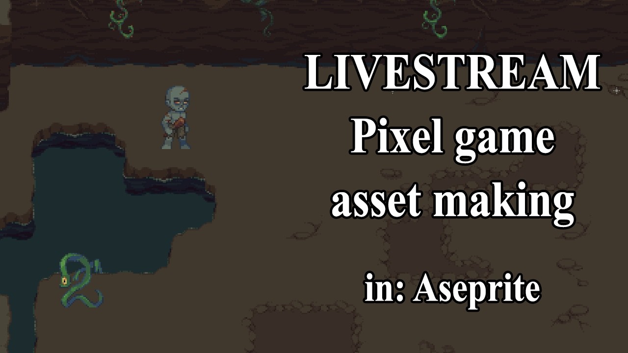 [Livestream 89] Game asset making, characters and environment
