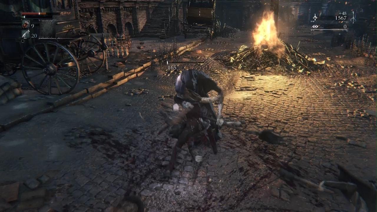 Bloodborne - open 1st major shortcuts & 1st armor set