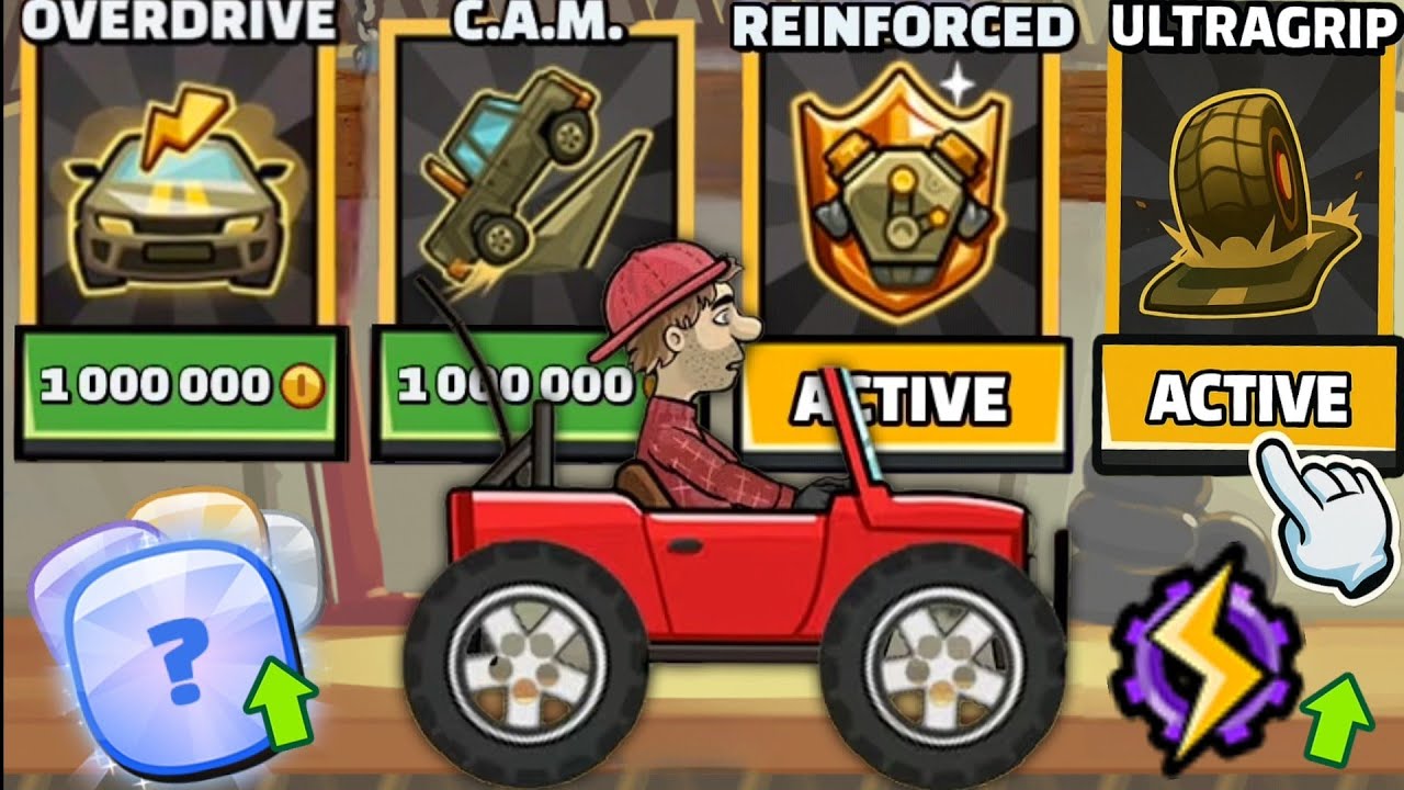 I SPENT OVER $10.000.000 ON MY GARAGE! 🤑 HILL CLIMB RACING 2